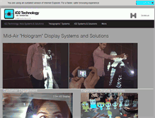 Tablet Screenshot of io2technology.com